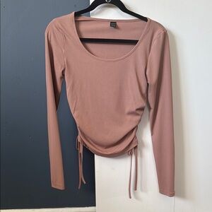 Women's Long Sleeve Top in Pink